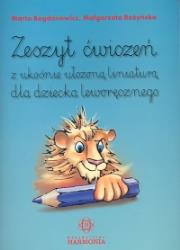 Zeszyt ćwiczeń z ukośnie ułożoną liniaturą A5. Autor: Marta Bogdanowicz, Rożyńska Małgorzata. Dadada.pl Okładka książki Zeszyt ćwiczeń z ukośnie ułożoną liniaturą A5