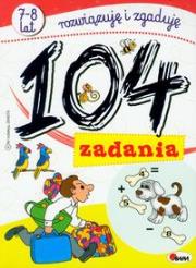 104 zadania. Autor: Jolanta Czarnecka. Dadada.pl Okładka książki 104 zadania