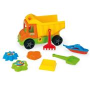 70300 - Multi Truck Wywrotka z zestawem do piasku. Autor: WADER. Dadada.pl Okładka książki 70300 - Multi Truck Wywrotka z zestawem do piasku