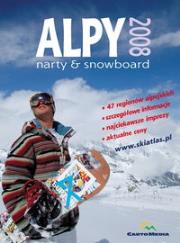Opakowanie Atlas turystyczny Alpy 2008 Narty Snowboard