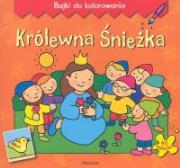 Okładka książki Bajki do kolorowania - Królewna Śnieżka