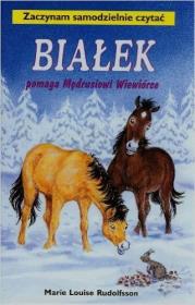 Okładka książki Białek pomaga Mędrusiowi Wiewiórce  REA