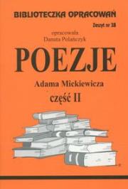 Biblioteczka opracowań nr 038 Poezje cz. II. Autor: Danuta Polańczyk. Dadada.pl Okładka książki Biblioteczka opracowań nr 038 Poezje cz. II