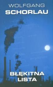 Okładka książki Błękitna lista