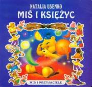 BN Miś i Księżyc SARA. Autor: Natalia Usenko. Dadada.pl Okładka książki BN Miś i Księżyc SARA