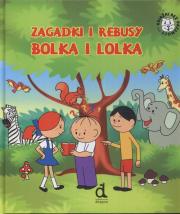 Bolek i Lolek Zagadki i rebusy. Autor: Święcki Adam. Dadada.pl Okładka książki Bolek i Lolek Zagadki i rebusy