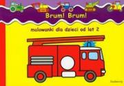 Okładka książki Brum brum Malowanki dla dzieci od lat 2