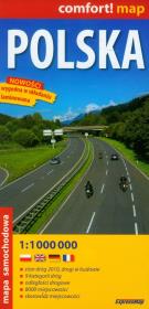 Okładka książki Comfort!map Polska 1:1 000 000
