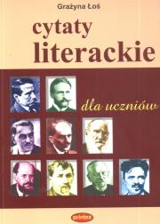 Okładka książki Cytaty literackie dla uczniów
