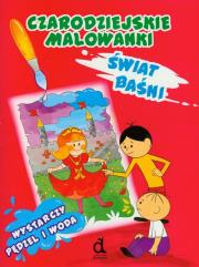 Okładka książki Czarodziejskie malowanki Świat baśni