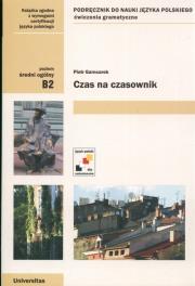Czas na czasownik. Autor: Garncarek Piotr. Dadada.pl Okładka książki Czas na czasownik