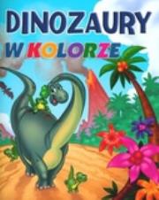 Okładka książki Dinozaury w kolorze Zeszyt 2