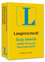 Opakowanie Duży słownik polsko francuski francusko polski