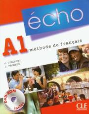 Echo A1 Methode de francais CLE. Autor: Girardet J., Pecheur J.. Dadada.pl Okładka książki Echo A1 Methode de francais CLE
