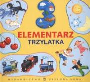 Elementarz trzylatka. Autor: Czyżowska Małgorzata. Dadada.pl Okładka książki Elementarz trzylatka
