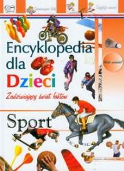 Okładka książki Encyklopedia dla dzieci Sport