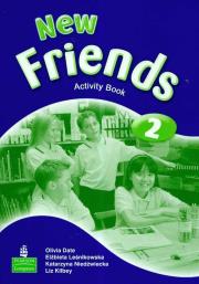 Friends NEW 2 WB LONGMAN. Autor: Carol Skinner, Mariola Bogucka, Kilbey Liz. Dadada.pl Okładka książki Friends NEW 2 WB LONGMAN