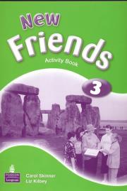 Friends NEW 3 WB LONGMAN. Autor: Carol Skinner, Mariola Bogucka, Kilbey Liz. Dadada.pl Okładka książki Friends NEW 3 WB LONGMAN