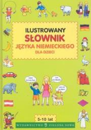 Okładka książki Ilustrowany słownik języka niemieckiego dla dzieci