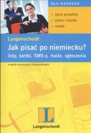 Jak pisać po niemiecku?. Autor: Ganczar Maciej. Dadada.pl Okładka książki Jak pisać po niemiecku?