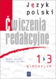 Okładka książki J.polski GIM  Ćwiczenia redakcyjne WSiP