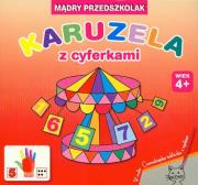 Karuzela z cyferkami. Autor: Dobrowolska Hanna. Dadada.pl Okładka książki Karuzela z cyferkami