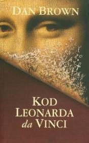 Kod Leonarda da Vinci wyd. Filmowe. Autor: Dan Brown. Dadada.pl Okładka książki Kod Leonarda da Vinci wyd. Filmowe