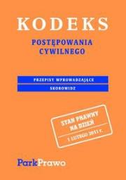Okładka książki Kodeks postępowania cywilnego
