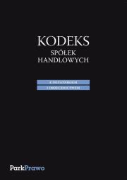 Okładka książki Kodeks spółek handlowych z notatnikiem i orzecznictwem