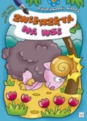 Okładka książki Kolorowanki wodne. Zwierzęta na wsi