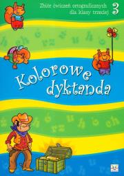 Okładka książki Kolorowe dyktanda 3