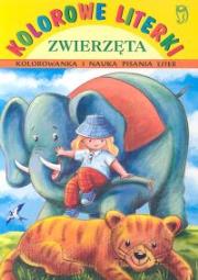 Okładka książki Kolorowe literki Zwierzęta