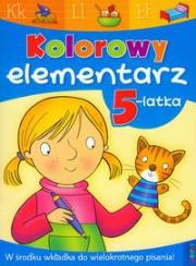 Okładka książki Kolorowy elementarz 5-latka