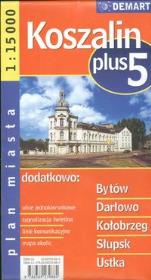 Opakowanie Koszalin plus 5 1: 15 000 plan miasta