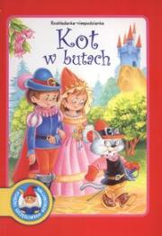 Okładka książki Kot w butach Rozkładanka niespodzianka