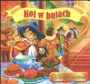 Kot w butach. Autor: Wydawnictwo Wilga. Dadada.pl Okładka książki Kot w butach