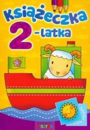 Okładka książki Książeczka 2-latka LITERKA