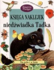 Okładka książki Księga naklejek niedźwiadka Tadka