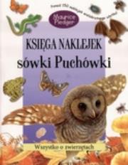 Okładka książki Księga naklejek sówki Puchówki