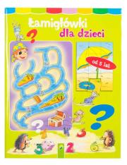 Łamigłówki dla dzieci od 5 lat zielona. Wydawca: Vemag. Dadada.pl Opakowanie Łamigłówki dla dzieci od 5 lat zielona