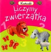 Liczymy zwierzątka. Kosteczki. Autor: Bronisław Jakubowski (tłum.). Dadada.pl Okładka książki Liczymy zwierzątka. Kosteczki