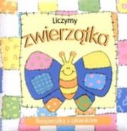 Okładka książki Liczymy zwierzątka Książeczka z okienkami