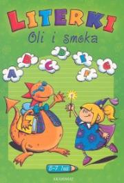 Literki Oli i smoka. Autor:   Praca zbiorowa. Dadada.pl Okładka książki Literki Oli i smoka