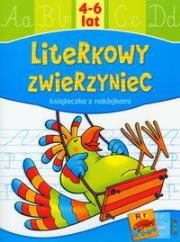 Okładka książki Literkowy zwierzyniec LITERKA