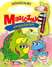 Okładka książki Magiczny ekopędzelek. Dinozaury