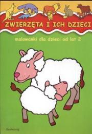 Okładka książki Malowanka Zwierzęta i ich dzieci