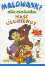 Malowanki dla malucha - Pieski PASJA. Autor: praca zbiorowa. Dadada.pl Okładka książki Malowanki dla malucha - Pieski PASJA