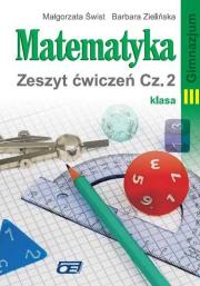 Matematyka GIM 3/2 ćw. Świst 2010 OE. Autor: Świst Małgorzata, Smoleńska-Zielińska Barbara. Dadada.pl Okładka książki Matematyka GIM 3/2 ćw. Świst 2010 OE