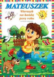 Okładka książki Mateuszek. Wierszyki na każdą porę roku  PASJA