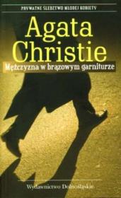 Mężczyzna w brązowym garniturze - Agata Christie. Autor: Agatha Christie. Dadada.pl Okładka książki Mężczyzna w brązowym garniturze - Agata Christie